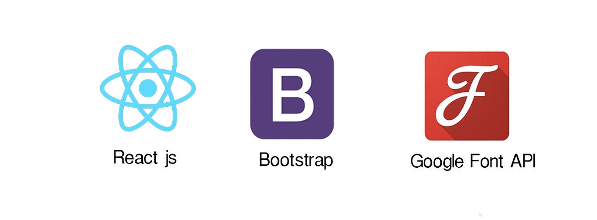 React JS + Bootstrap + Google Font API | by Naratip Thongtaluang | Medium