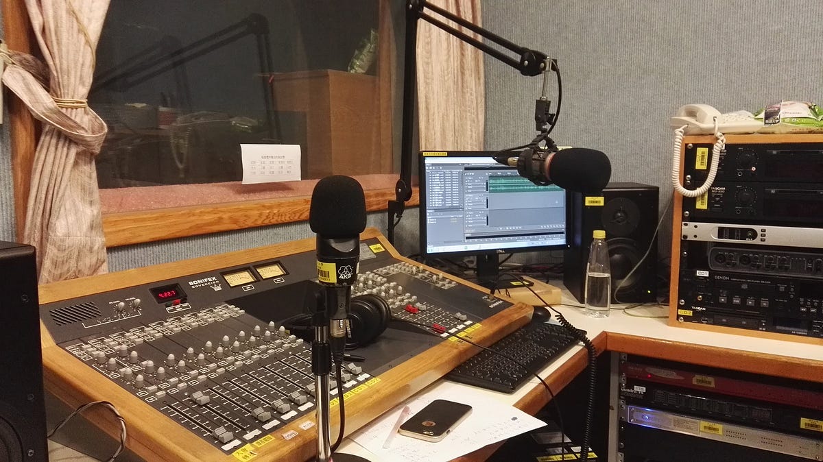 Internship in the Radio Station. Most university students do their