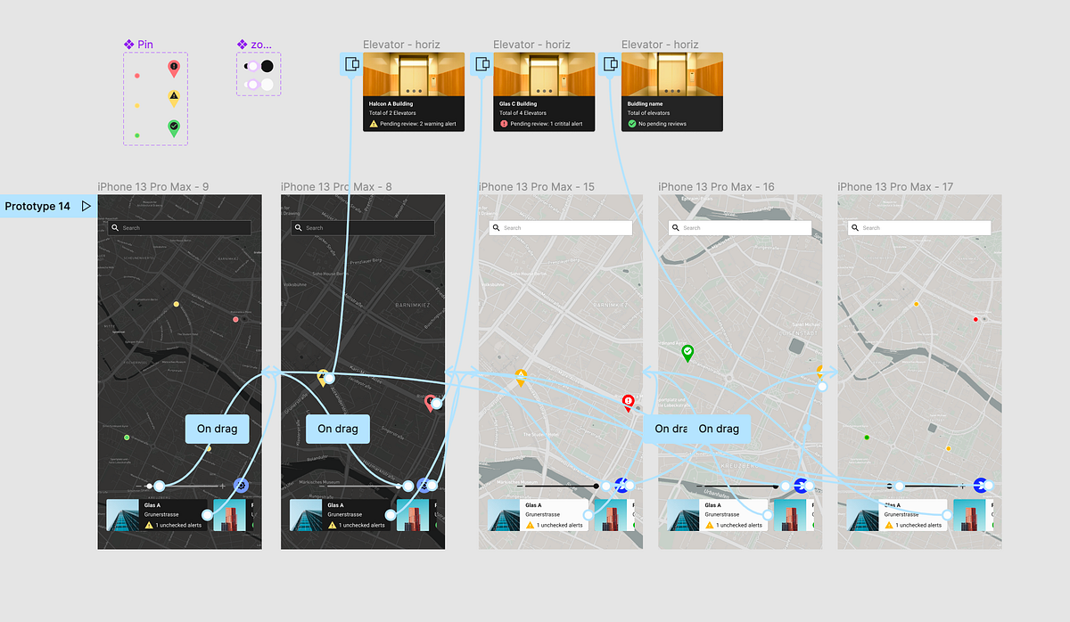 Figma Prototype Challenge Day 14: Interactive Map | by relayr Product ...