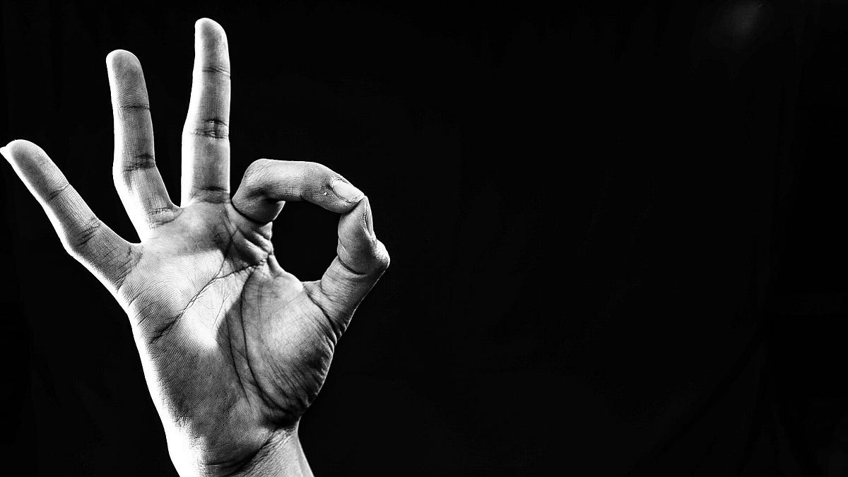 Does The Ok Sign Actually Signify White Power Or What By Emily Pothast Form And Resonance Medium