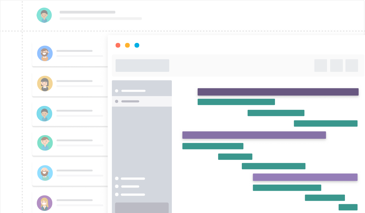 Program Management Gantt Chart