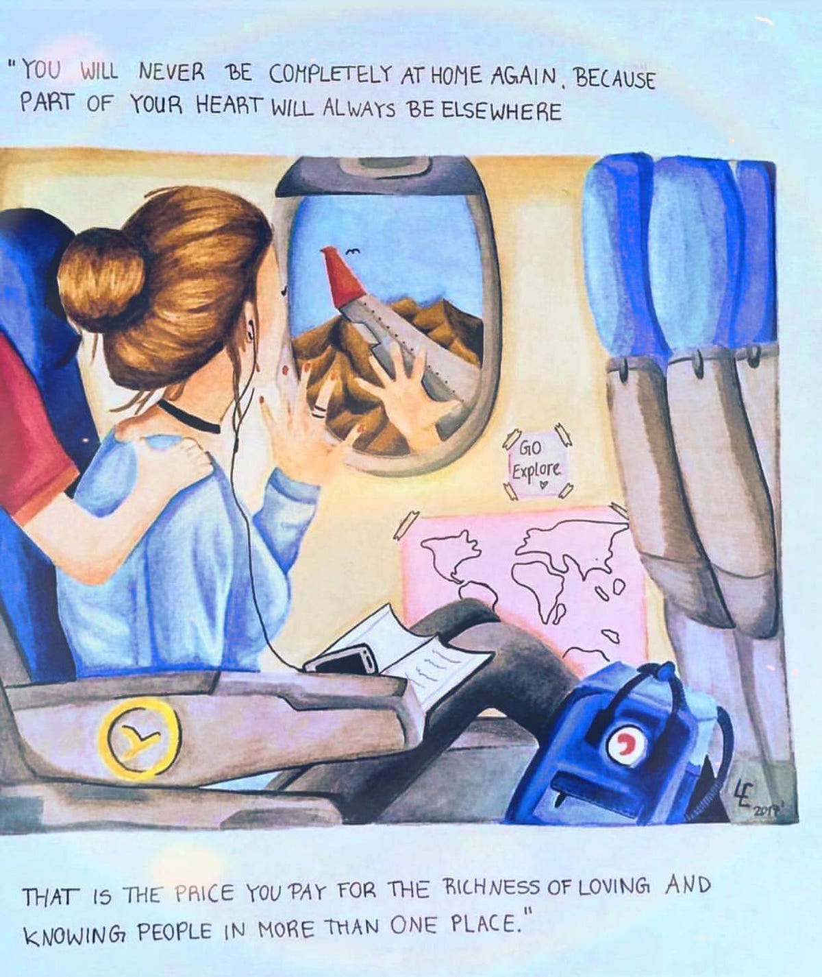 one way ticket around the world