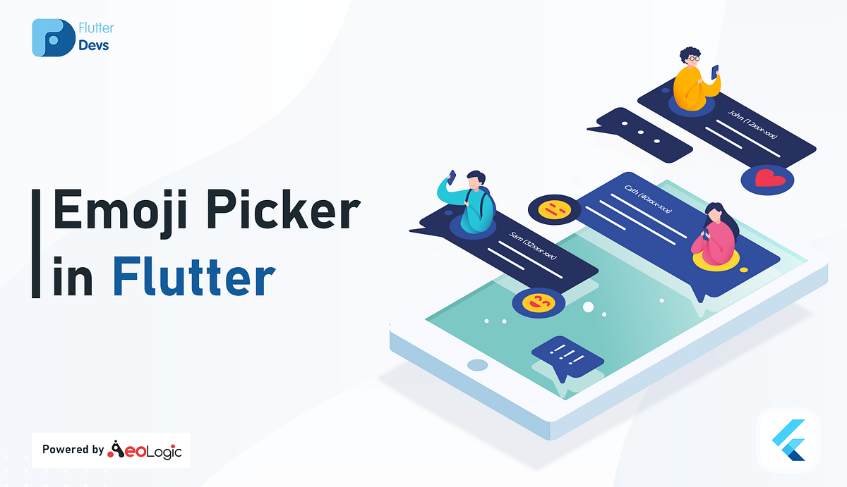 Emoji Picker In Flutter. The flutter widget is built using a… by