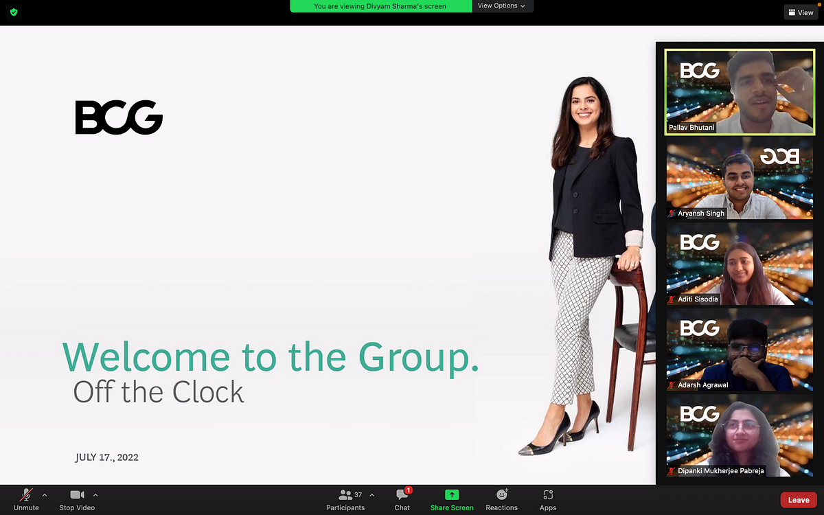 The Internship Chronicles How I got into the Boston Consulting Group