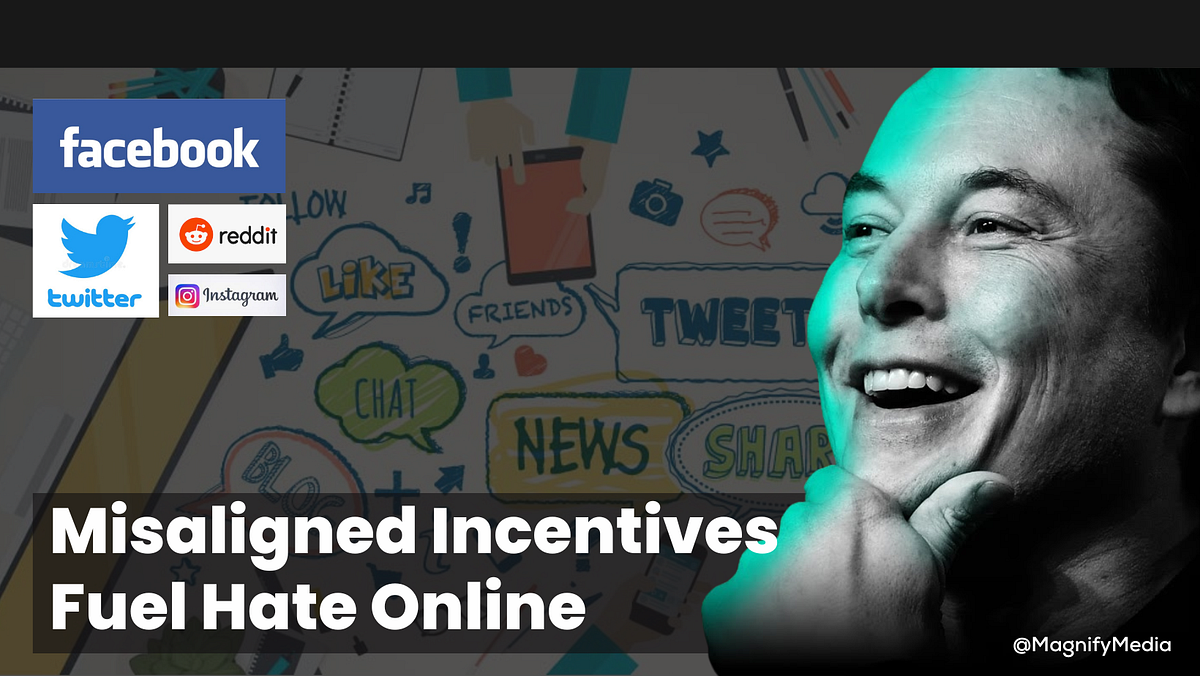 Misaligned Incentives Fuel Hate Online by Steve Rosenbaum Medium
