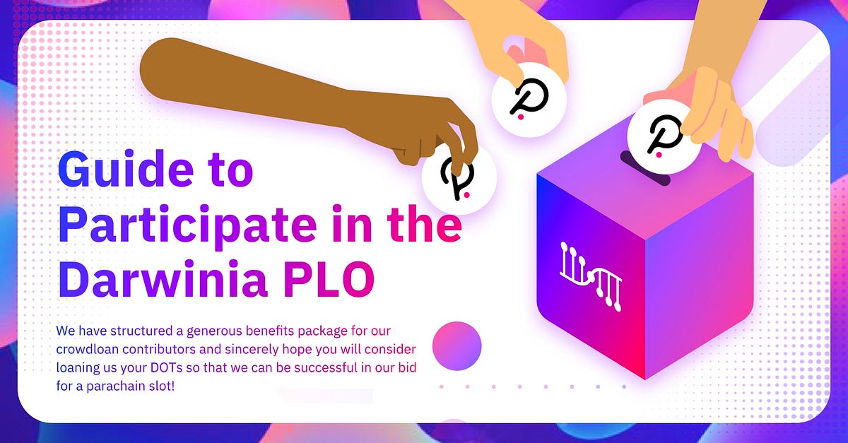 Guide to Participate in the Darwinia PLO