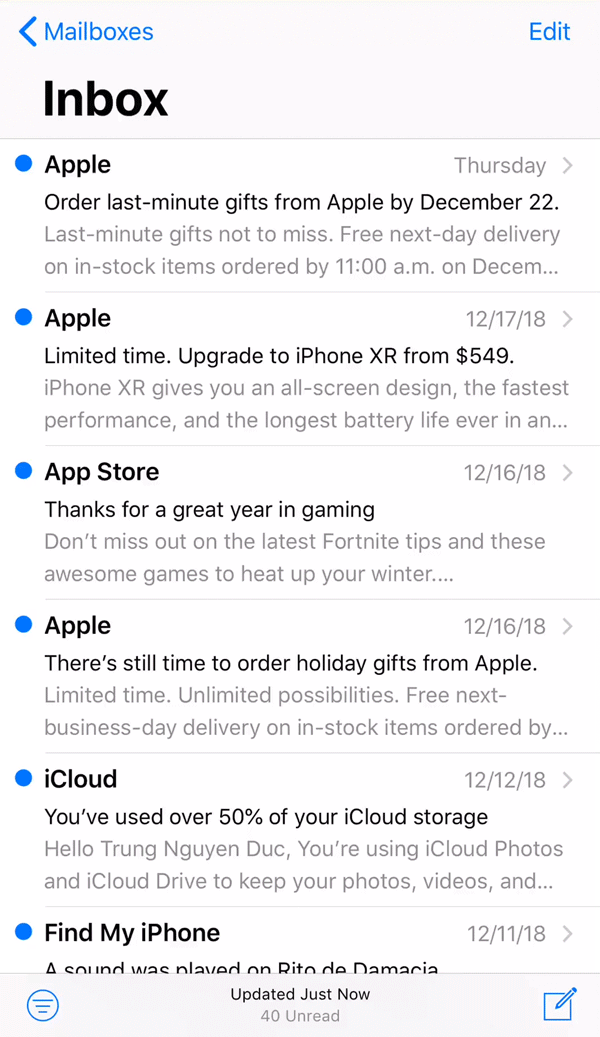 Apple Mail Redesigned Behind The Work by Rito de Damacia Medium