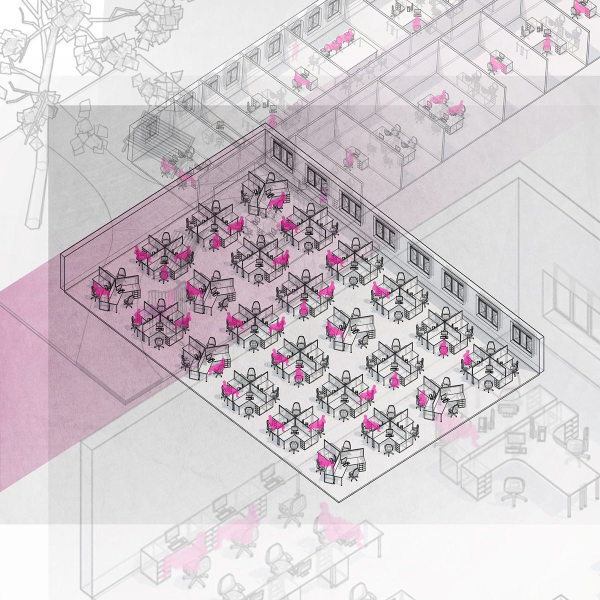 The history of office design and how it will change radically with