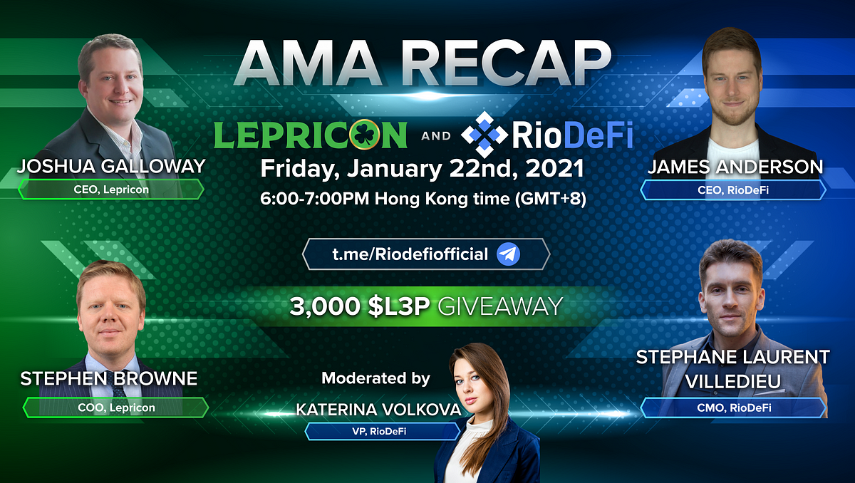 AMA Recap: RioDeFi x Lepricon