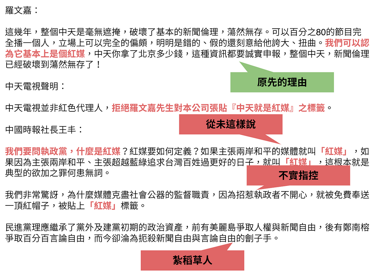 看清旺中集團的惡質話術 - 雨蒼 - Medium