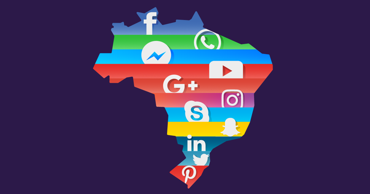 O Consumo das Redes Sociais mais utilizadas no Brasil