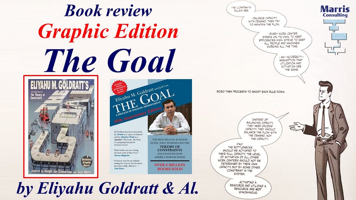 The Goal A Process Of Ongoing Improvement By Eliyahu M Goldratt Nicole Schlinger Book Review By Nicole Schlinger Medium