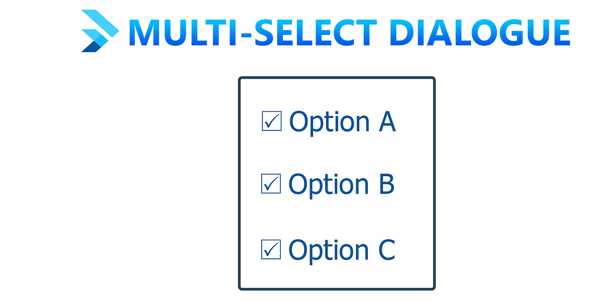 Multi-Select Dialogue in Flutter: A Versatile Approach