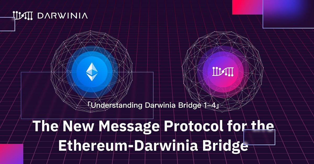 「Understanding Darwinia Bridge 1–4」The New Message Protocol for the Ethereum-Darwinia Bridge