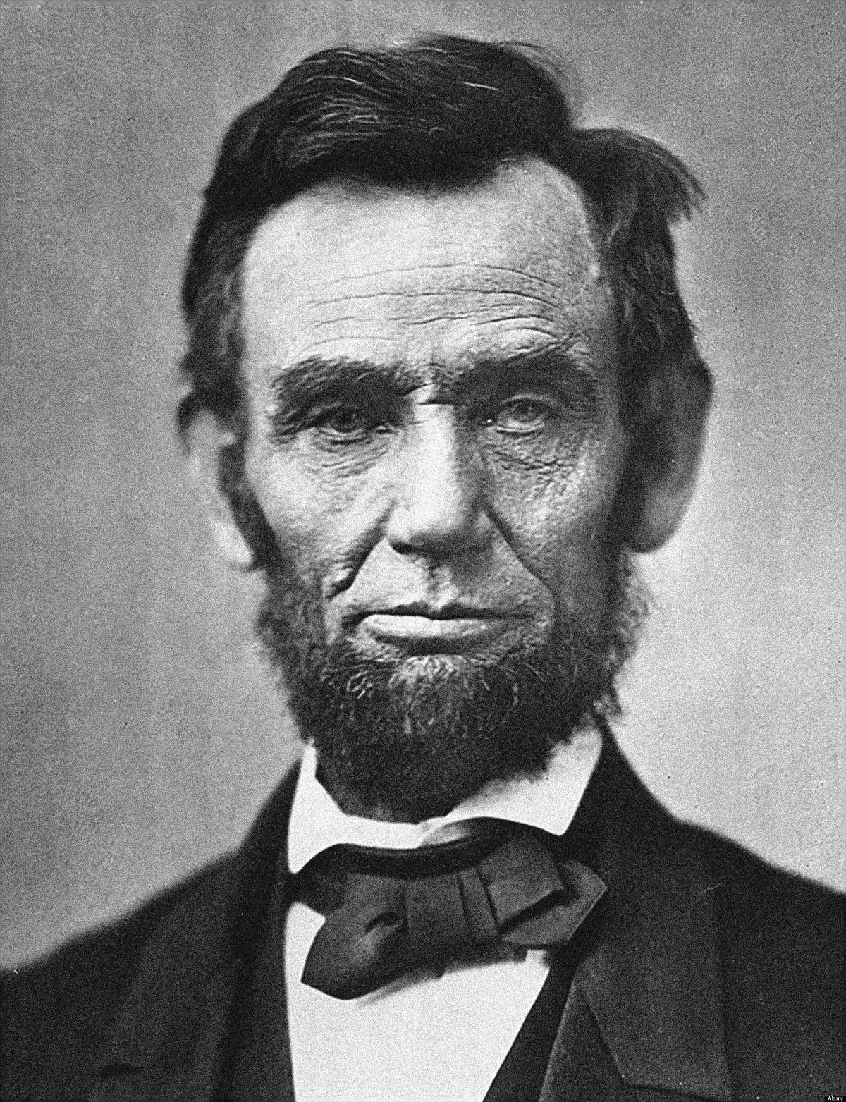 Lincoln The Ultimate Hero. The gaunt, 6’4” Lincoln looked aged and