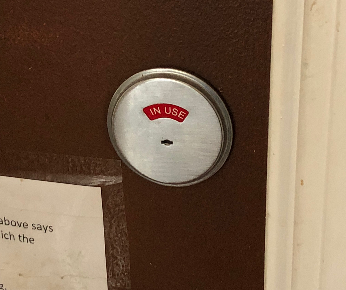 This is the only good lock design for public restrooms | by Ben Zotto