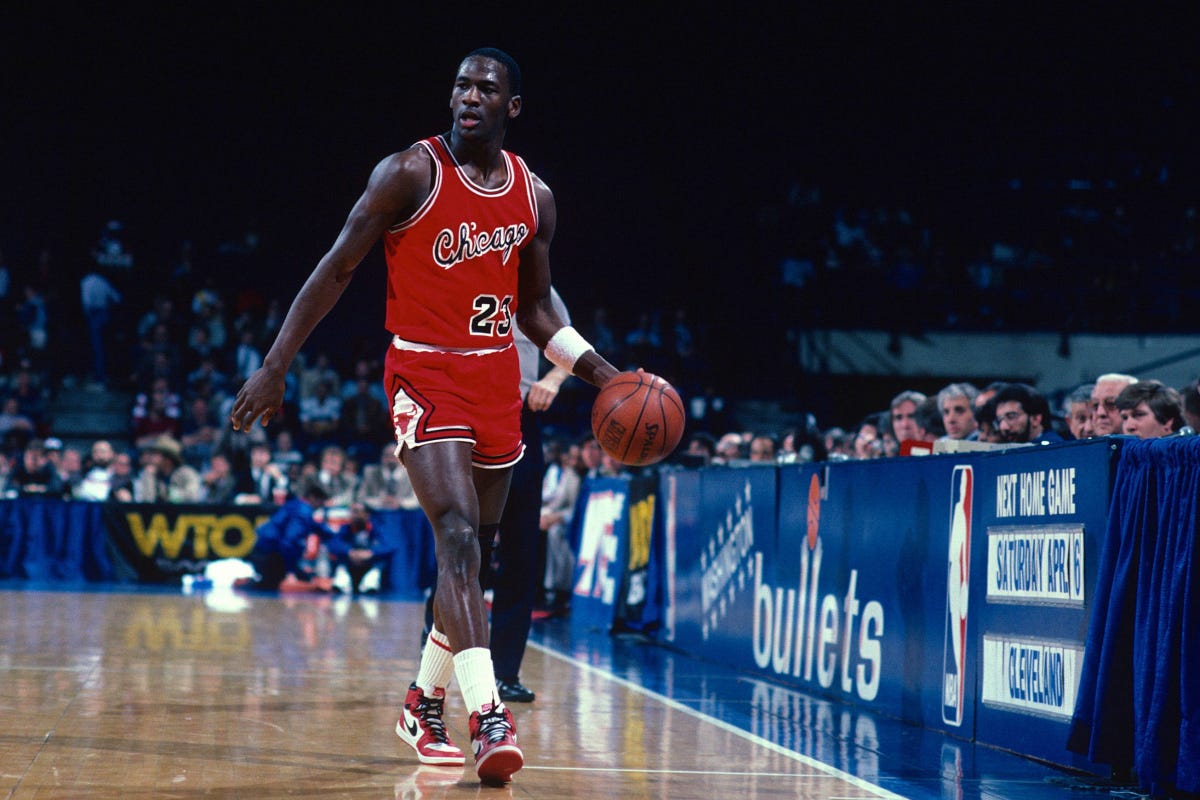 Rookie Michael Jordan. Michael Jordan's rookie season is… | by Undisputed |  Medium