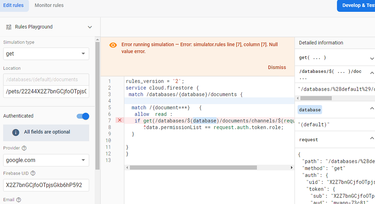 Basic to Advanced Firebase security rules build for Firestore Saman N