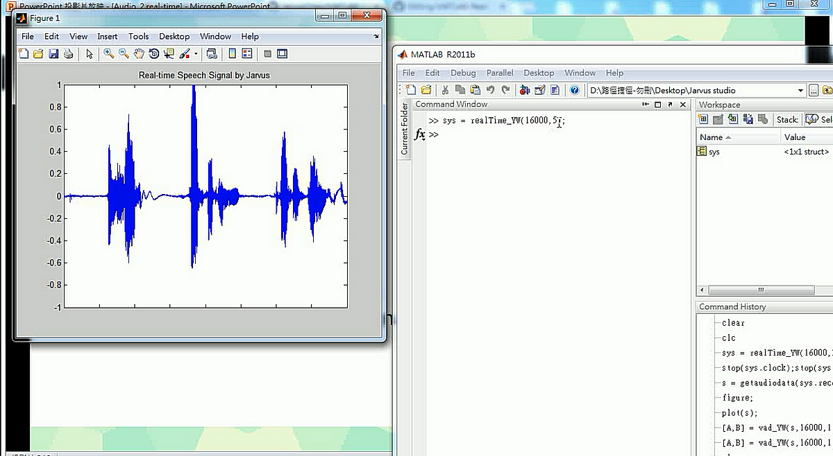 Real time plot audio wave by speaking to the microphone by MATLAB - Audio  Processing by MATLAB - Medium