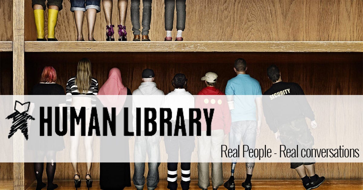 Human Libraries. Where people share their experiences… by Nandini