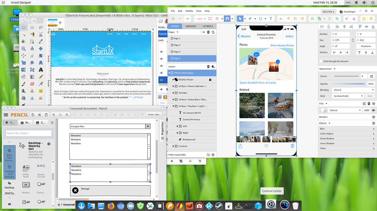 Hello from the other side… ;) Design on Linux machine, with Free and ...