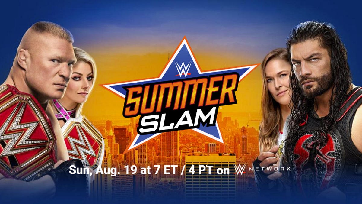 The Best Wwe Themes From Summerslam 2018 All Things Picardy Medium