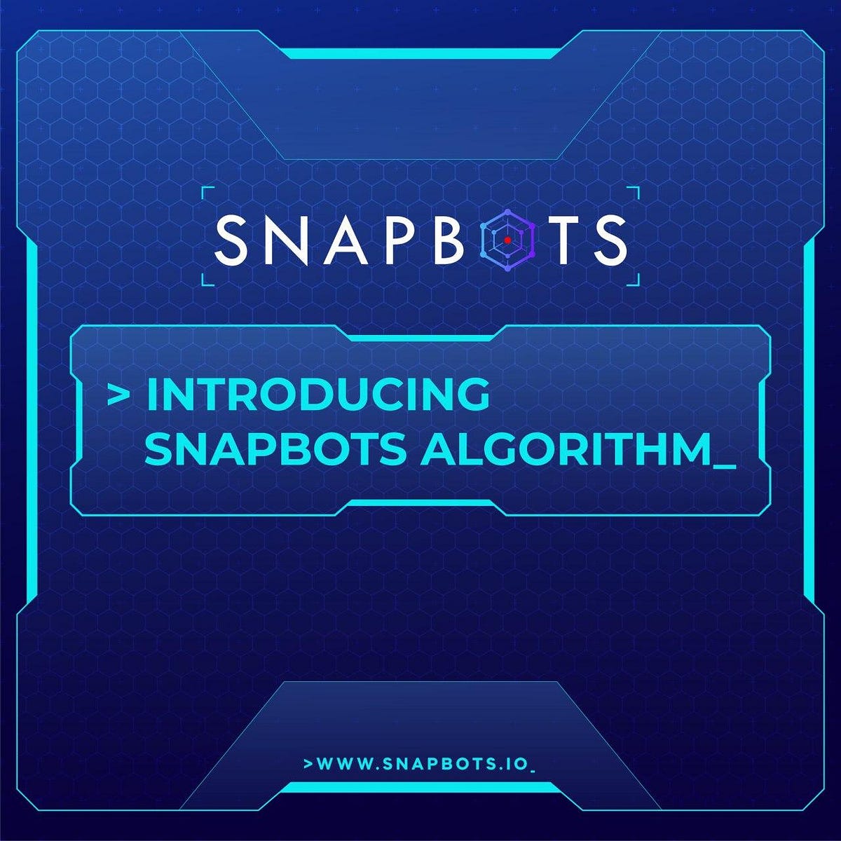 Introducing SnapBots Algorithm. SnapBots has developed a pool of Bots