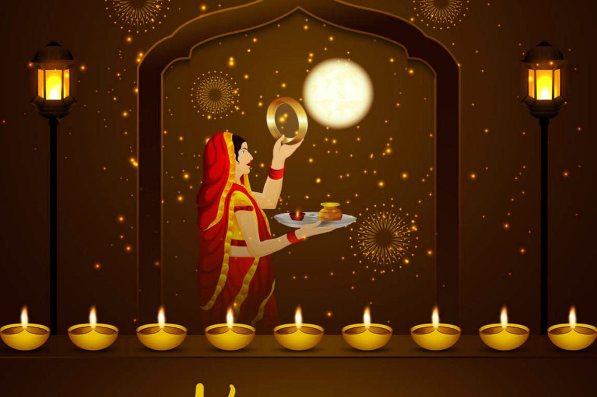 The Legend of Karwa Chauth. The most popular story is that of the… by