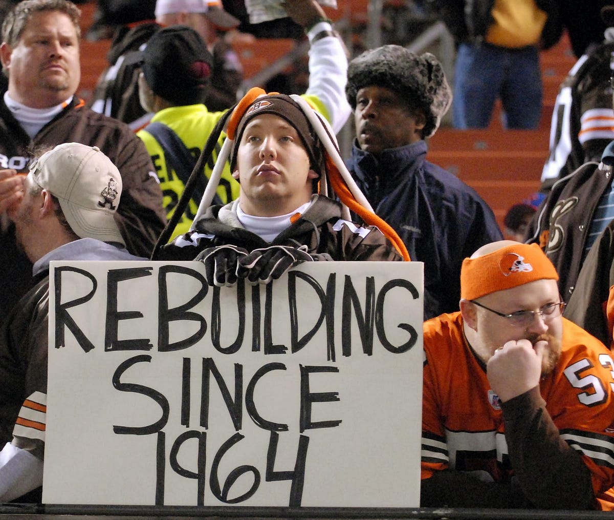 Unfortunately, I have been a Cleveland Browns fan my whole life. 