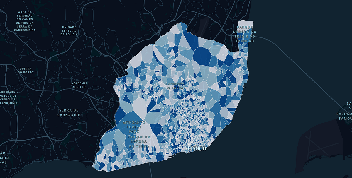 How to reverse geocode a location to postcode using Voronoi | by ...