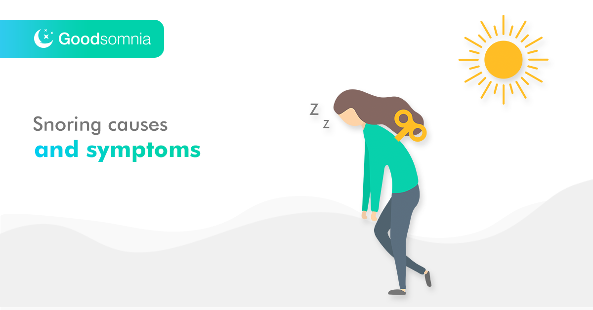 Snoring causes and symptoms. Snoring can be as annoying as squeaking