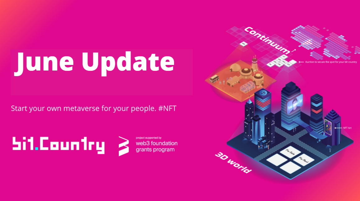 Development Updates June 2021