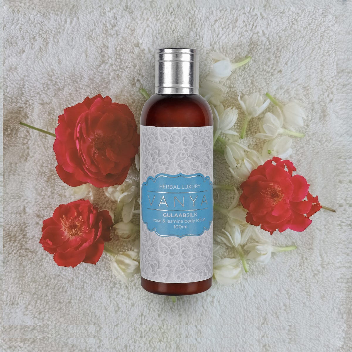 Best Body Lotion For Dry Skin In Winters by Vanya Herbal Medium