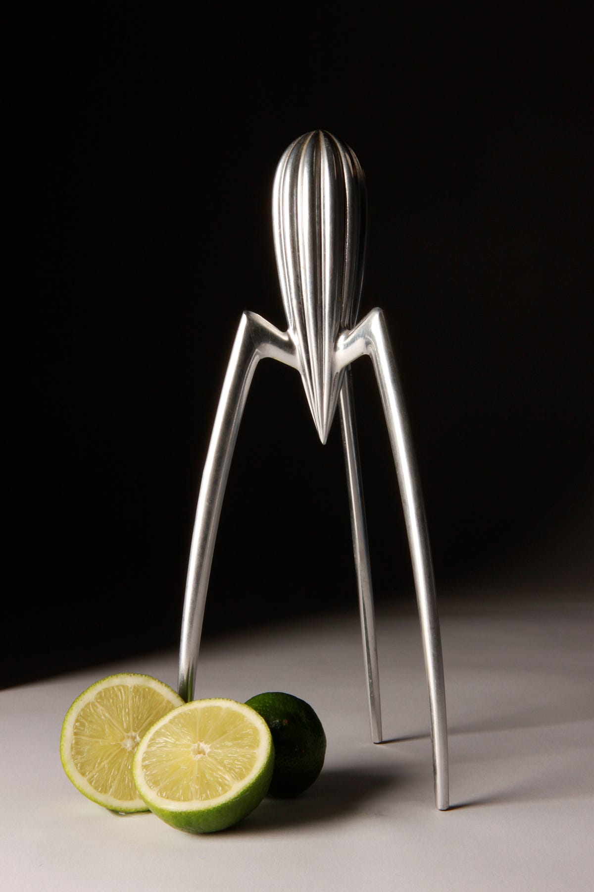 Philippe Starck’s lemon squeezer. Philippe Starck was having lunch on