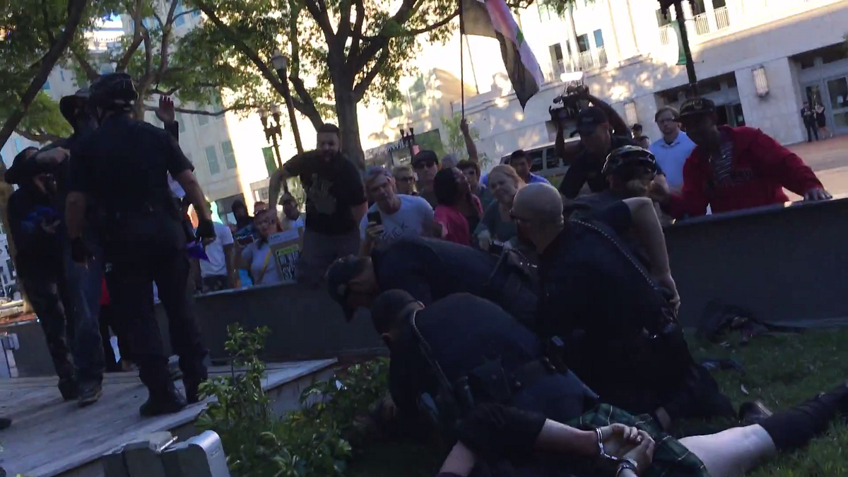 Anatomy of an anti-war “riot”. Hours after Donald Trump struck a… | by ...
