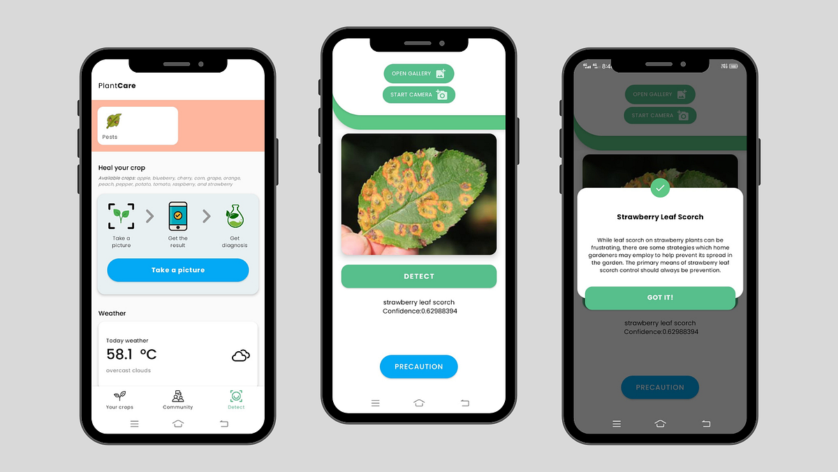 Plant Leaf Disease Detection App using Deep Learning by Golap Gunjan