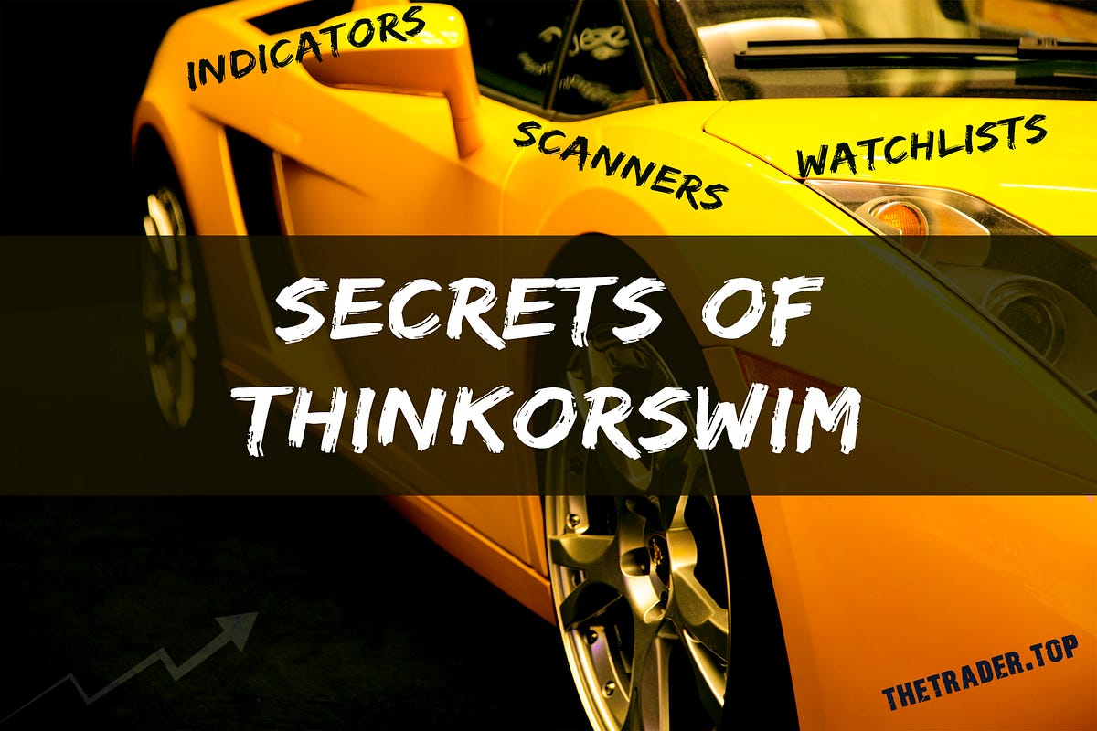 Secrets of ThinkOrSwim: how to set up indicators ...