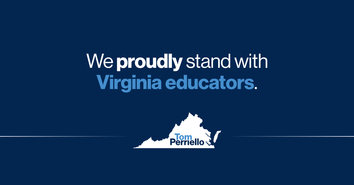 Standing with Fairfax Teachers. Tonight, the Fairfax County School