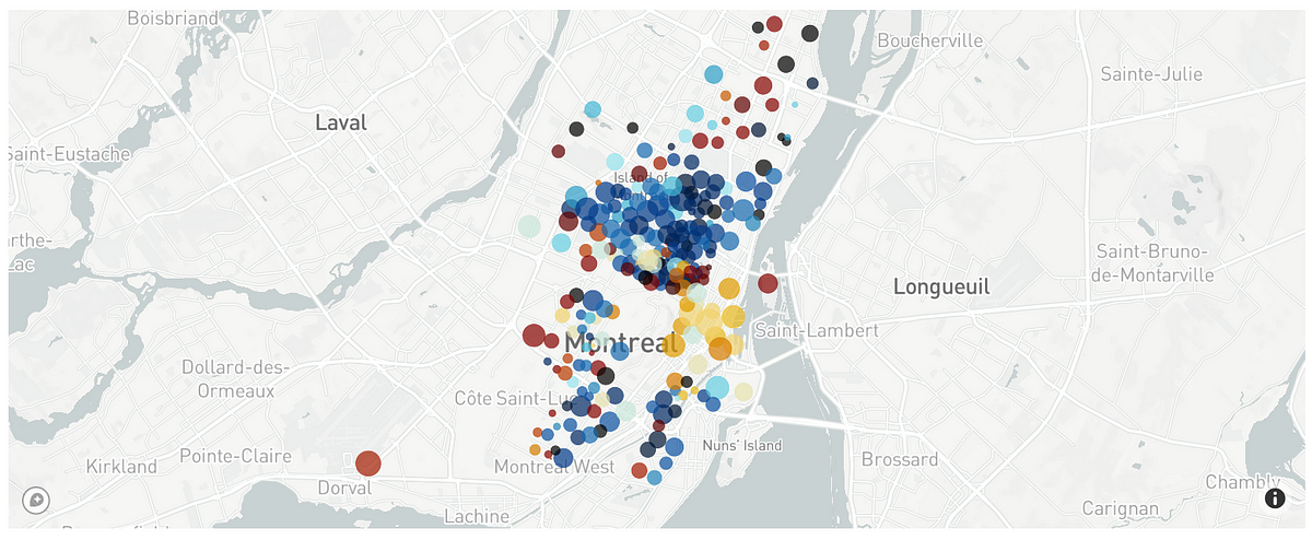 How to create animated scatter maps with plotly and dash