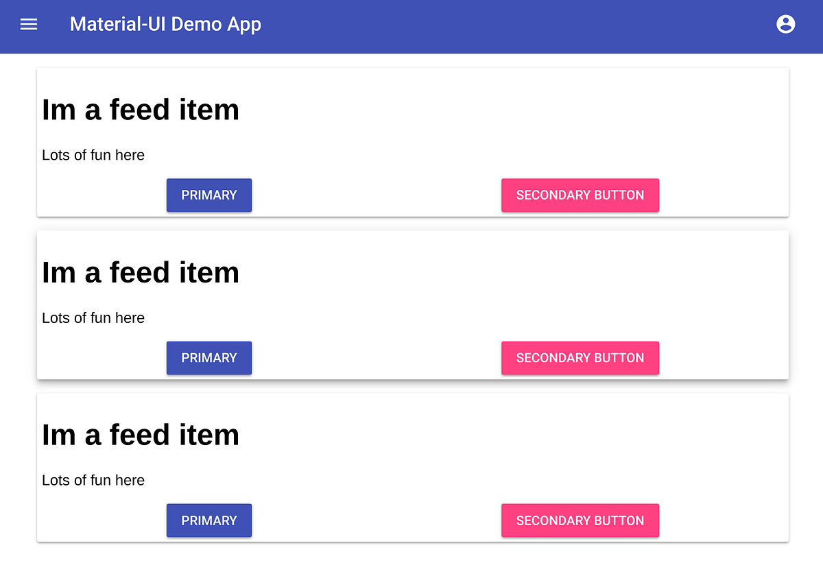 Styling and theming with material-ui: React + Material Design | by Will  Schenk | HappyFunCorp Codex