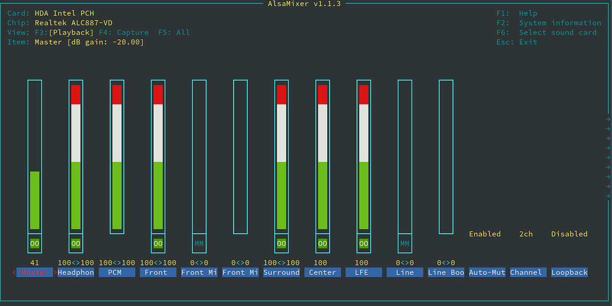 Storing alsamixer settings on Ubuntu and its derivatives by Abu Sakib