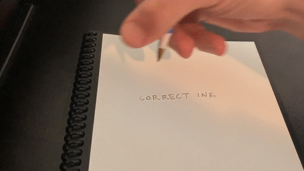 rocketbook wrong pen
