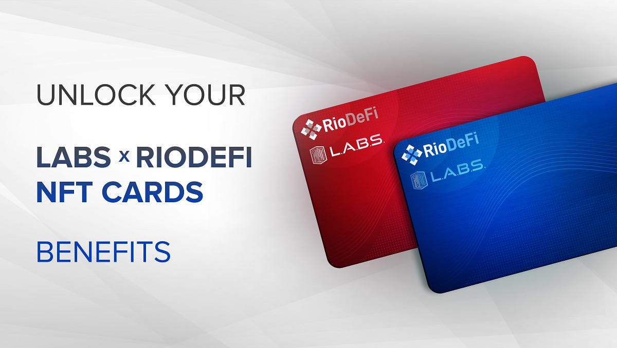 RioDeFi x LABS NFT Membership Cards Auction Distribution Update