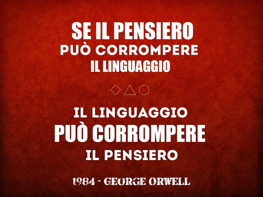 Il Dono Della Sintesi La Neolingua Meme By Gero Medium