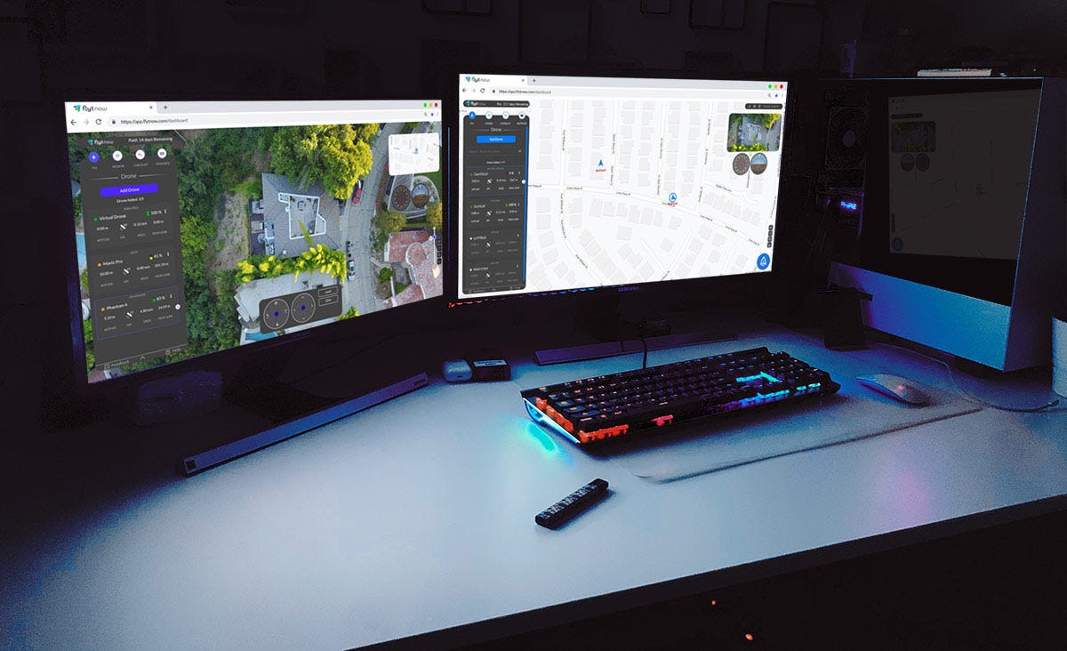 drone with live video feed