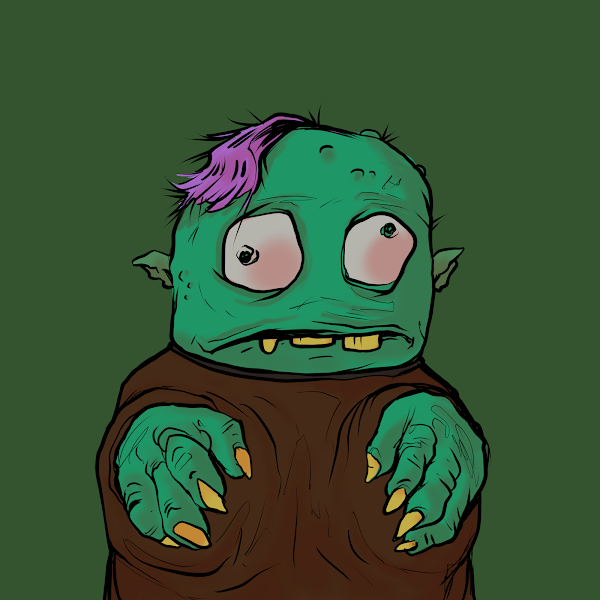 Un NFT de Goblin Town — goblintown#1474 alias Kevin