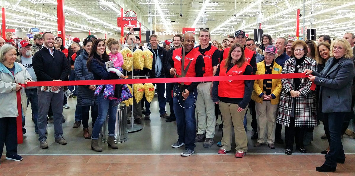 Rural King Grand Opening. Local dignitaries, store management… by