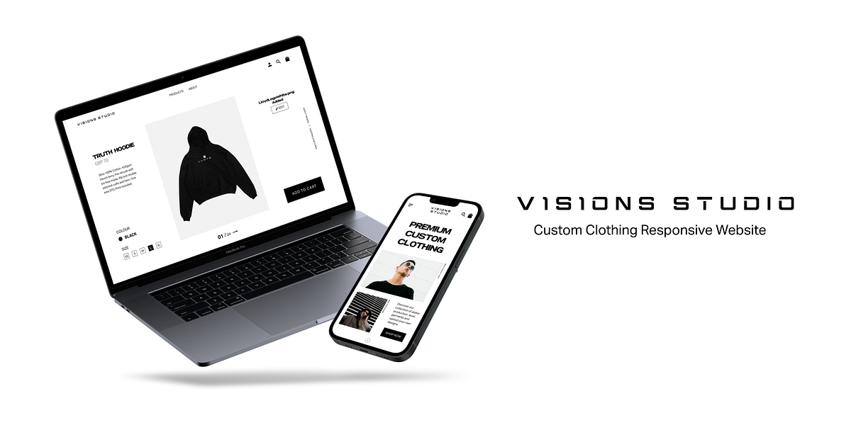 custom clothing website