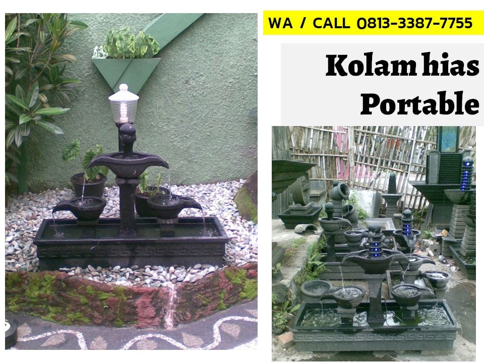 Jual Air Terjun Kolam Dan Kolam Air Terjun Minimalis Siap