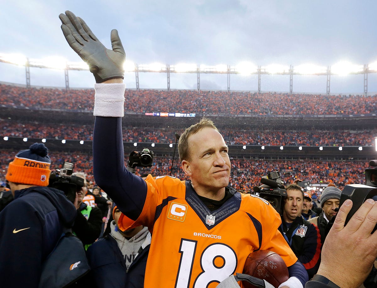peyton manning jersey retirement video